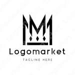 Mと王冠とクラウンのロゴ