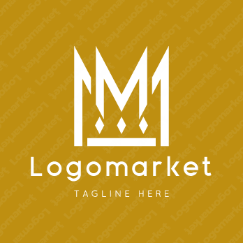 Mと王冠とクラウンのロゴ