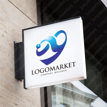 Aとaと虹のロゴ