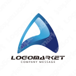 Aと先進的とテクノロジーのロゴ