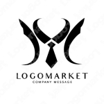 現代的とスーツと信頼のロゴ