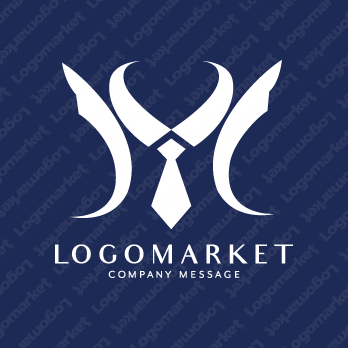 現代的とスーツと信頼のロゴ