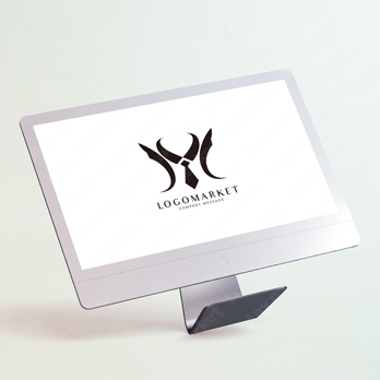 現代的とスーツと信頼のロゴ