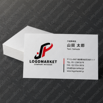 JとPと日本のロゴ