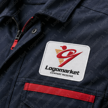 野球とピッチャーとスポーツのロゴ