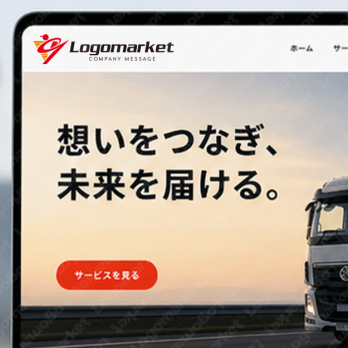 野球とピッチャーとスポーツのロゴ