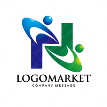 Nと人と繋がりのロゴ