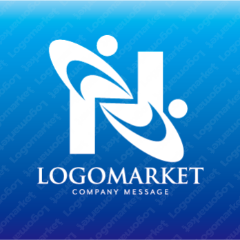 Nと人と繋がりのロゴ