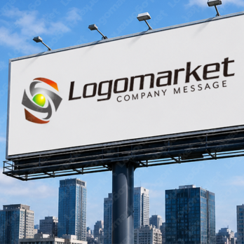 地球とSとスピード感のロゴ