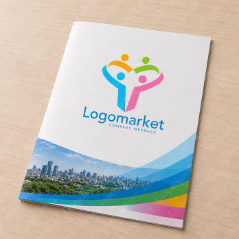 Aとaと虹のロゴ