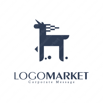 ファンタジーと希望と夢の実現のロゴ