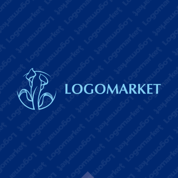 花と百合とリリィのロゴ