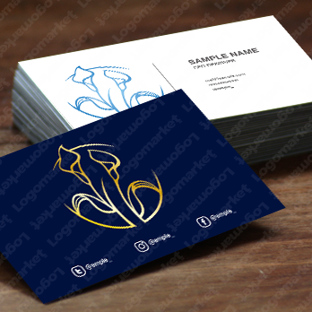 花と百合とリリィのロゴ