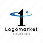 Tと1とナンバーワンのロゴ