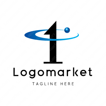 Tと1とナンバーワンのロゴ