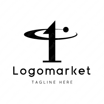 Tと1とナンバーワンのロゴ