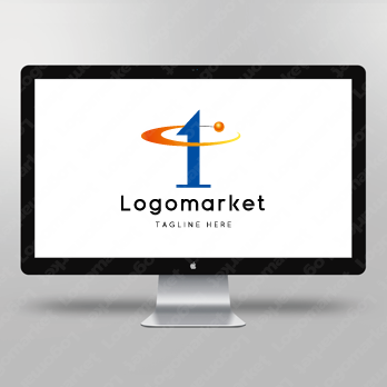 Tと1とナンバーワンのロゴ