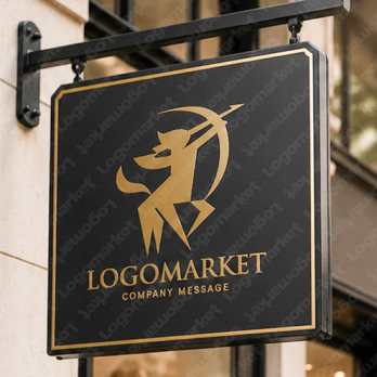 Aとaと虹のロゴ