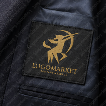 ケンタウロスと高級感とシンプルのロゴ