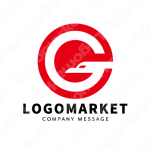 Gと鳥と太陽のロゴ