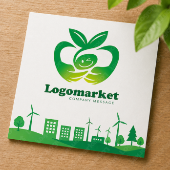 Aとaと虹のロゴ