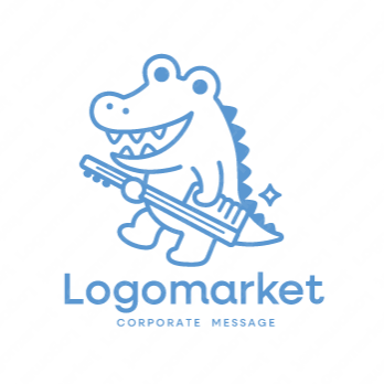 清潔感と楽しさと信頼のロゴ