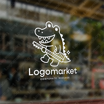 清潔感と楽しさと信頼のロゴ