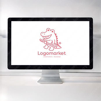 清潔感と楽しさと信頼のロゴ