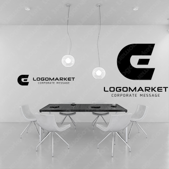 パワフルと安定とエネルギーのロゴ