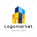 Tと家とビルのロゴ