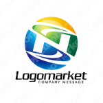 SとHと地球のロゴ