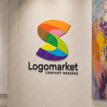 Aとaと虹のロゴ