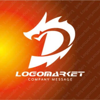 ドラゴンとDと龍のロゴ