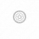 花と輪と繋がりのロゴ