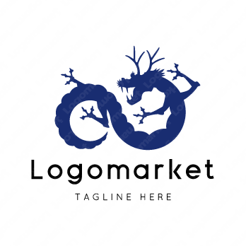 竜とドラゴンと無限のロゴ