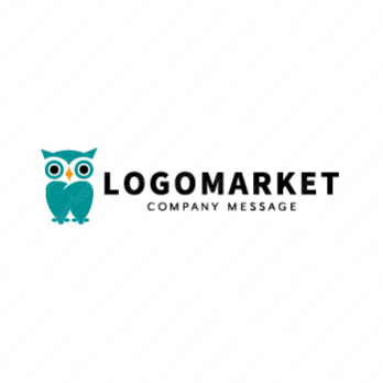 歯とフクロウと親しみやすさのロゴ