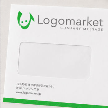 笑顔とUPと成長のロゴ