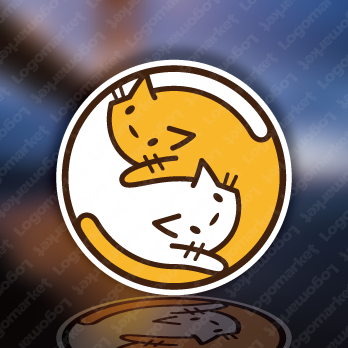 Aとaと虹のロゴ