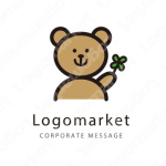 くまとクマと熊のロゴ