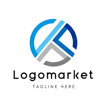 人とTと正円のロゴ
