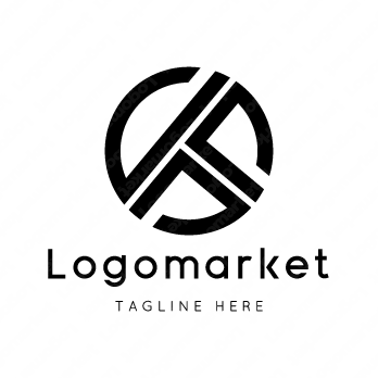 人とTと正円のロゴ