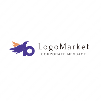 鳥とbirdとBのロゴ