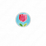 花と青空と可愛いのロゴ