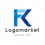 FとKと合字のロゴ
