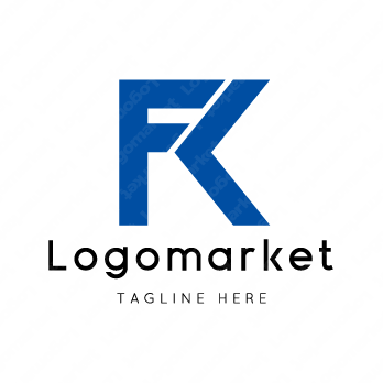 FとKと合字のロゴ