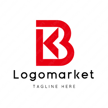 BとKと合字のロゴ