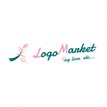 美とサロンと風のロゴ