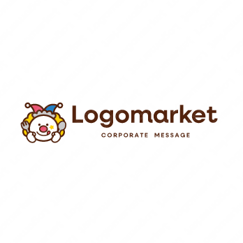 笑顔と親しみと楽しさのロゴ