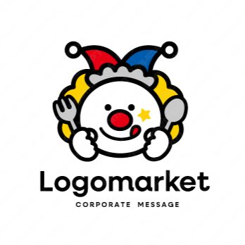 笑顔と親しみと楽しさのロゴ