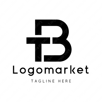 BとTと合字のロゴ